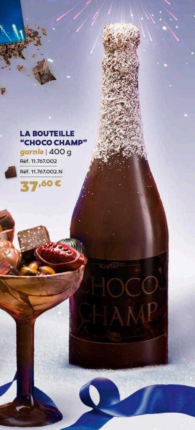 la bouteille "choco champ"