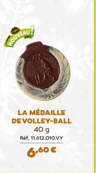 la médaille de volley-ball
