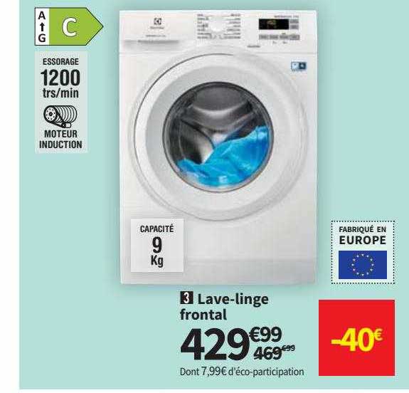 lave-linge frontal