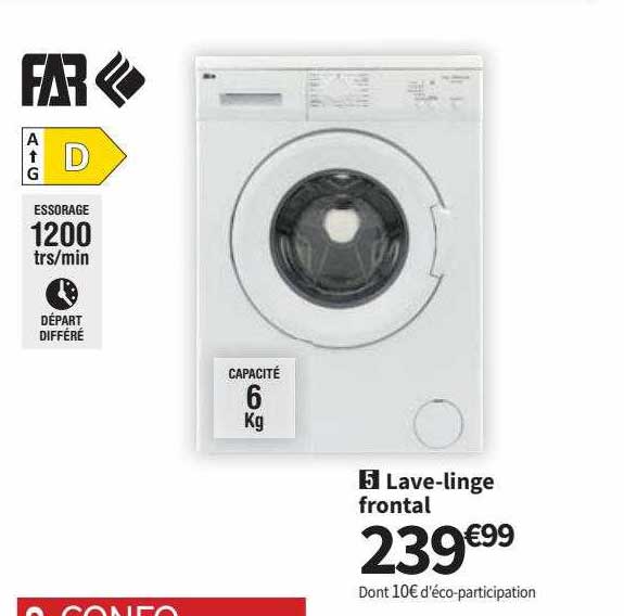 lave-linge frontal far