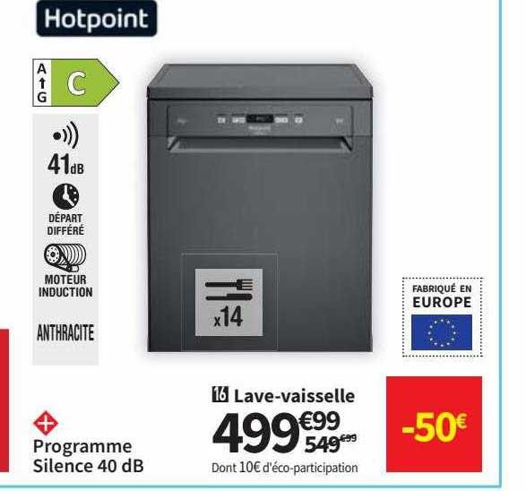 lave-vaisselle hotpoint