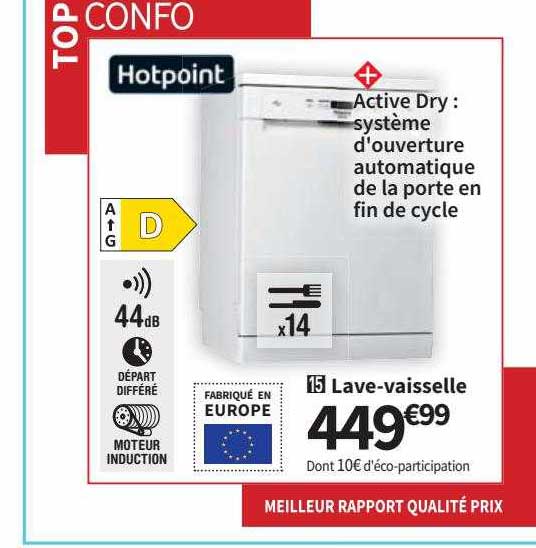 lave-vaisselle hotpoint