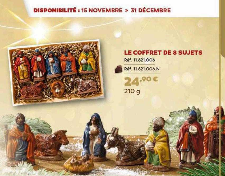 le coffret de 8 sujets