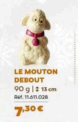 le mouton debout