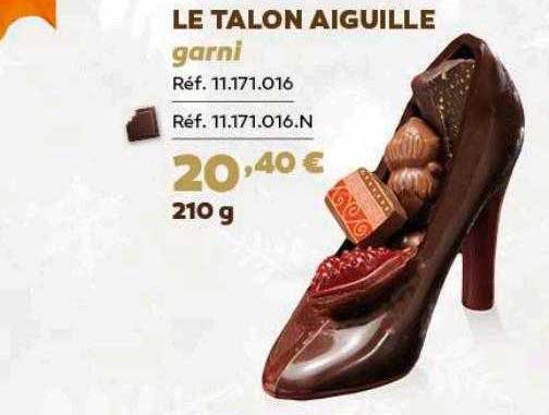 le talon aiguille garni
