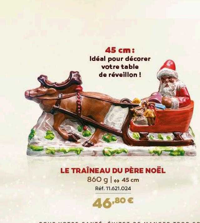 le traîneau du père noël