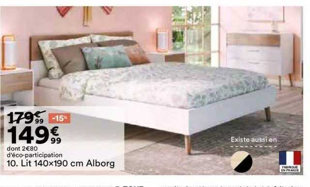 lit 140x190 cm alborg