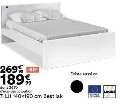 lit 140x190 cm best lak