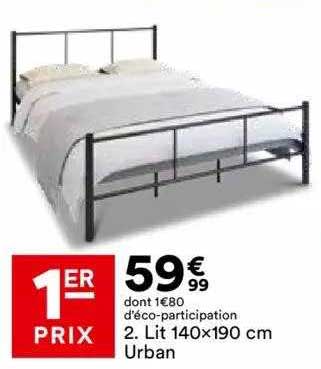 Lit 140x190 Cm Urban