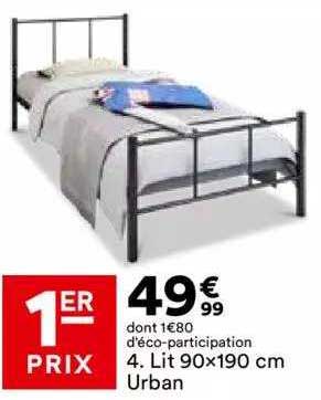 Lit 90x190 Cm Urban