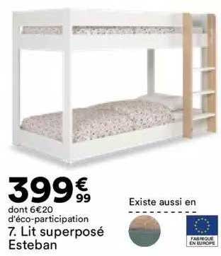 lit superposé esteban