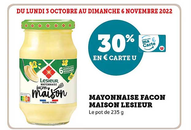 mayonnaise façon maison lesieur