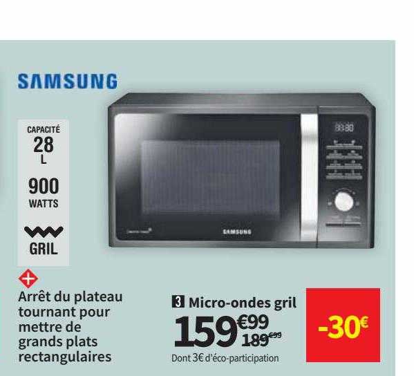 micro-ondes gril samsung