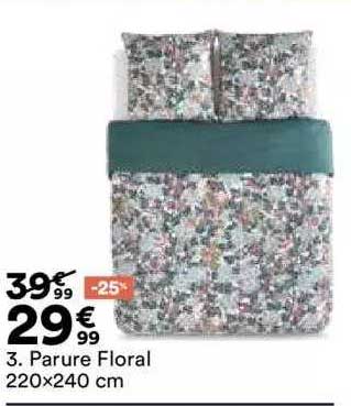 parure floral 220x240 cm