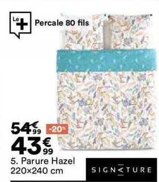 parure hazel 220x240 cm signature