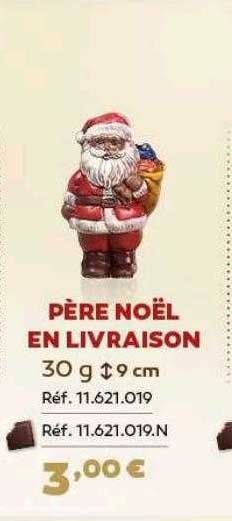 père noël en livraison
