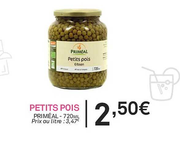 petits pois priméal