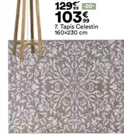 tapis celestin 160x230 cm