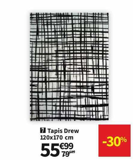 tapis drew 120x170 cm