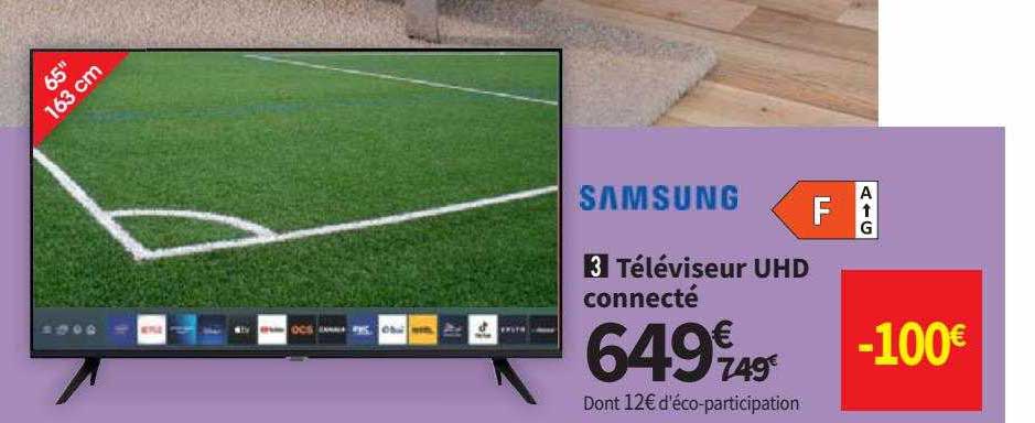 Téléviseur Uhd Connecté Samsung