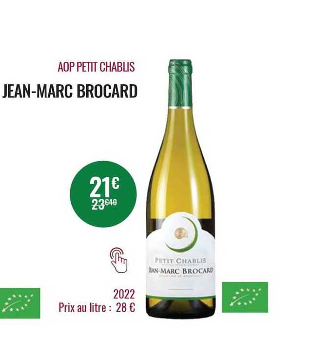 aop petit chablis jean-marc brocard