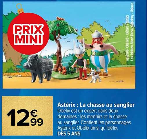 astérix : la chasse au sanglier