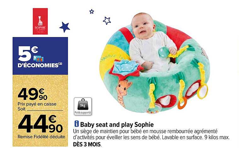 Baby Seat And Play Sophie