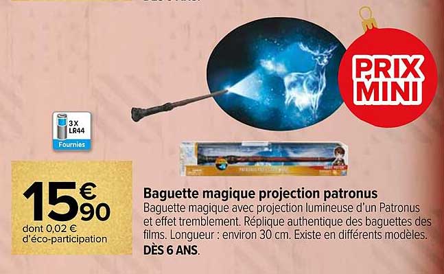 baguette magique projection patronus