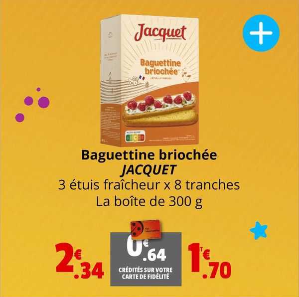 baguettine briochée jacquet