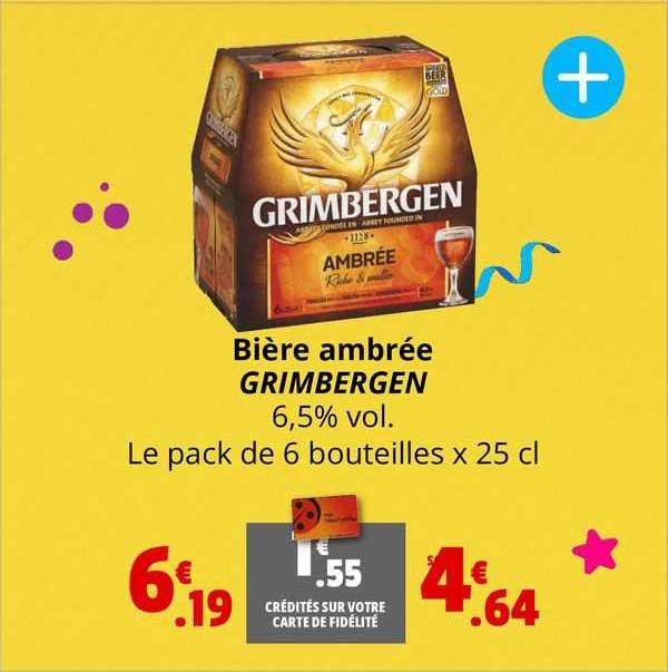 Bière Ambrée Grimbergen