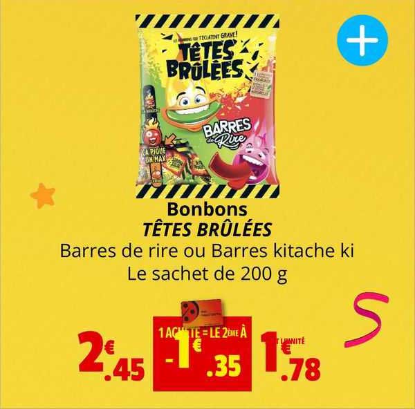 bonbons têtes brûlées
