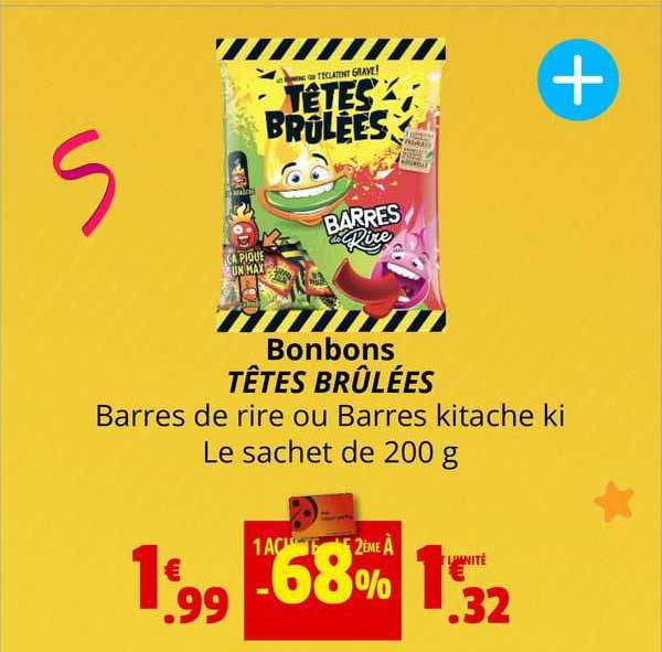 bonbons têtes brûlées