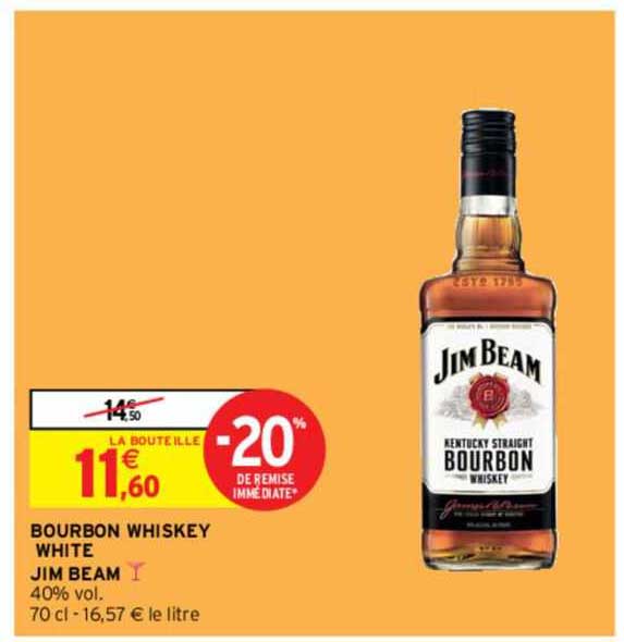 bourbon whiskey white jim beam