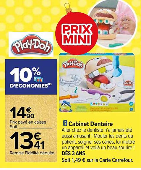 cabinet dentaire play-Doh