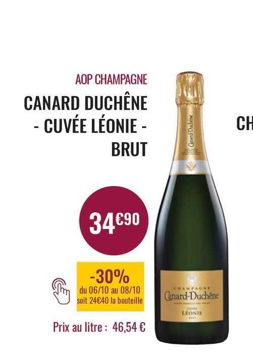 canard duchêne - cuvée léonie - brut
