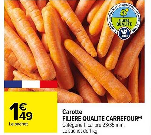 Carotte Filière Qualité Carrefour