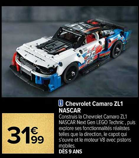 chevrolet camaro zl1 nascar
