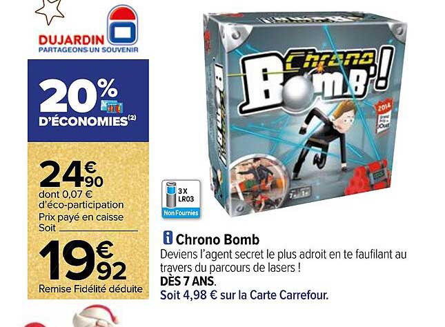 chrono bomb dujardin