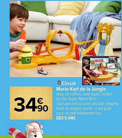 circuit mario kart de la jungle