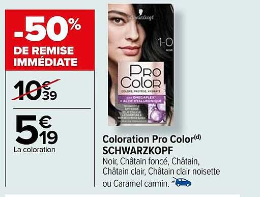 Coloration Pro Color Schwarzkopf