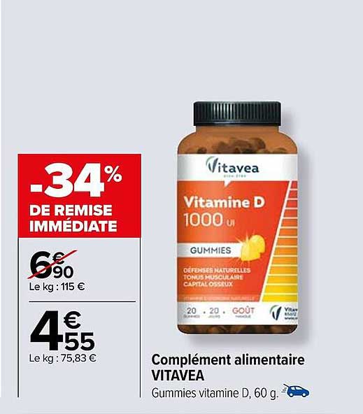 complément alimentaire vitavea