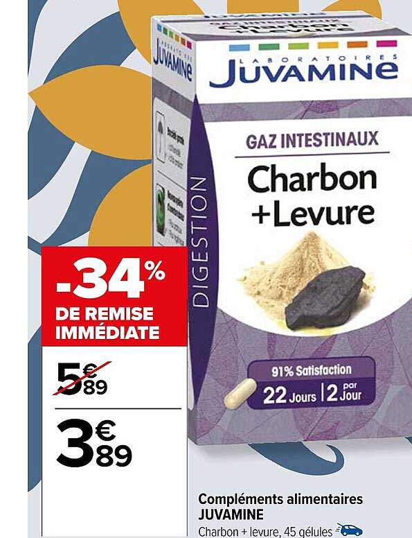 compléments alimentaires juvamine