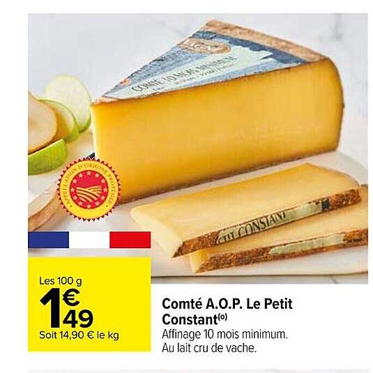comté a.o.p. le petit constant