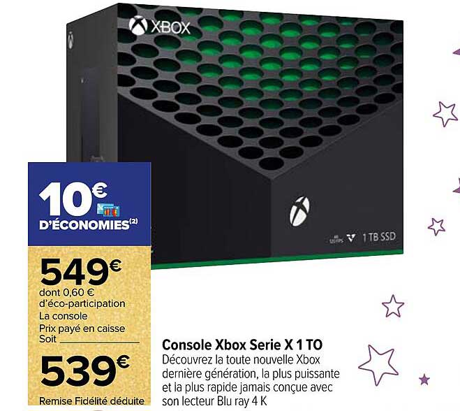 console xbox serie x1 to