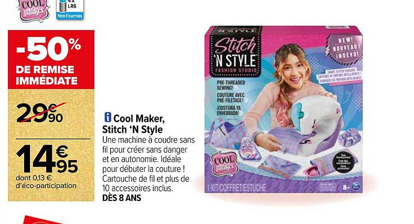 cool maker, stitch 'n style