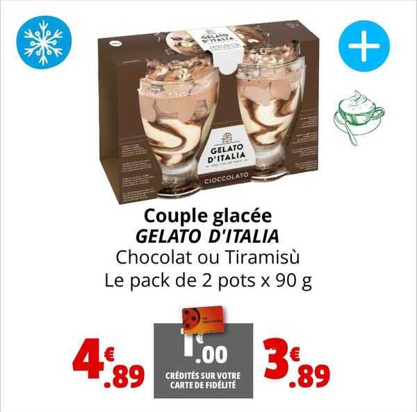 Couple Glacée Gelato D'italia