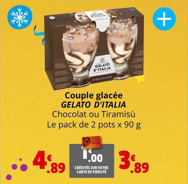 couple glacée gelato d'italia