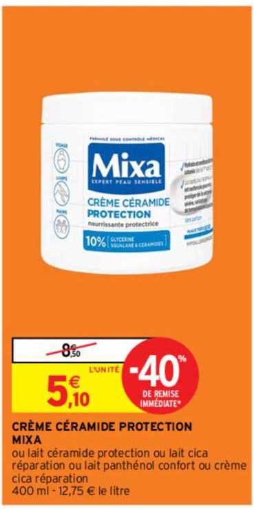 Crème Céramide Protection Mixa