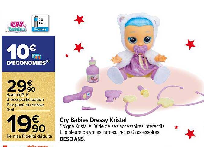 cry babies dressy kristal