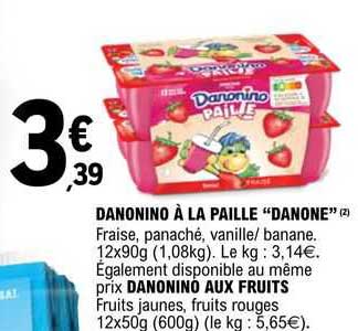 Danonino à La Paille "danone"